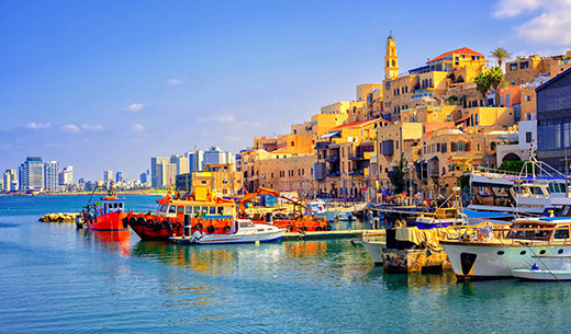 vista da antiga jaffa